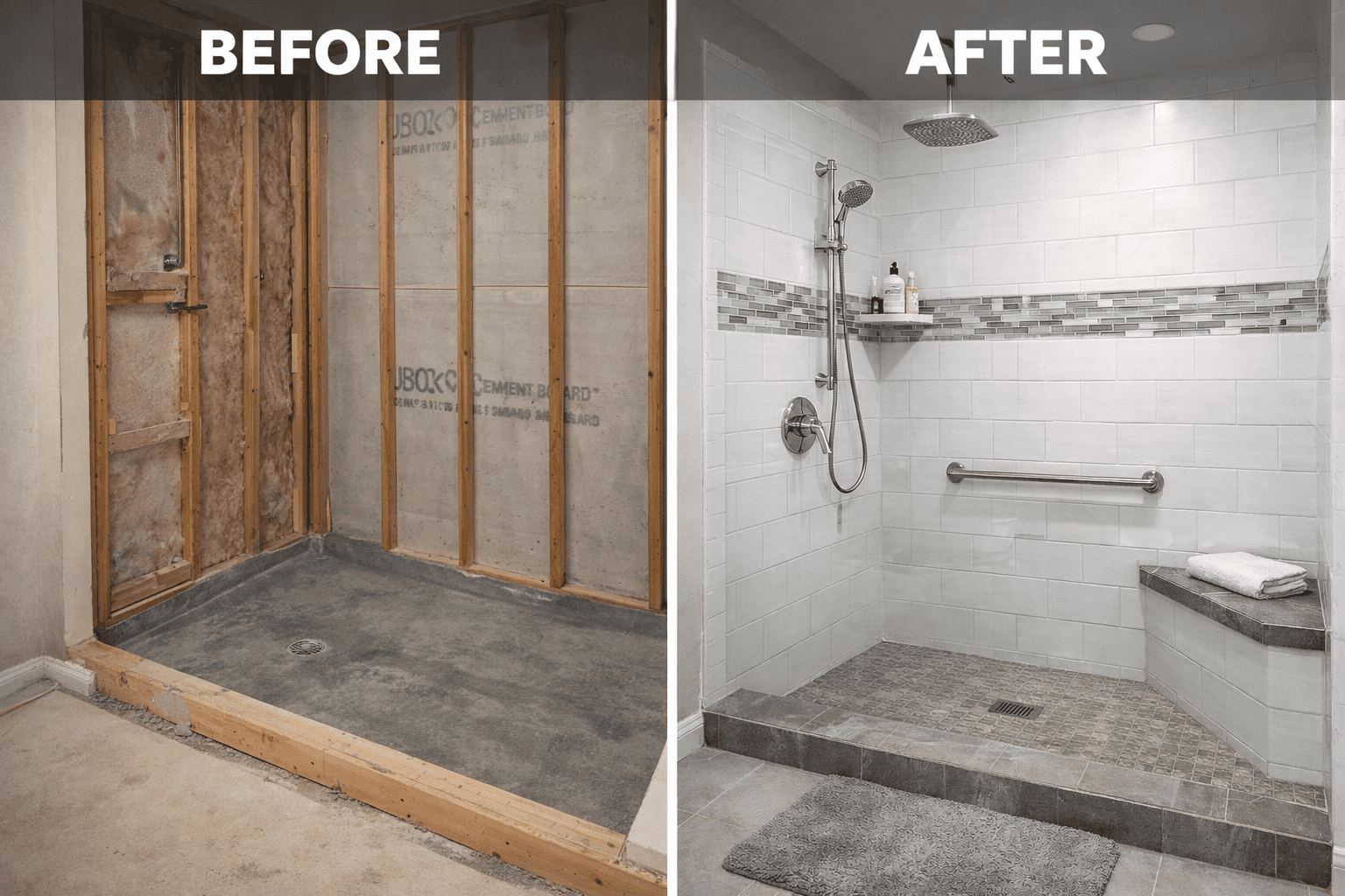 Walk-in Shower Installation in São José do Rio Preto 15047