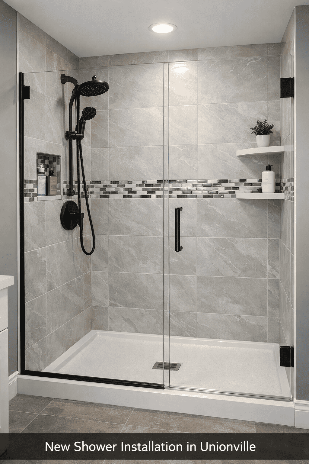 New Shower Installation in Unionville 06013
