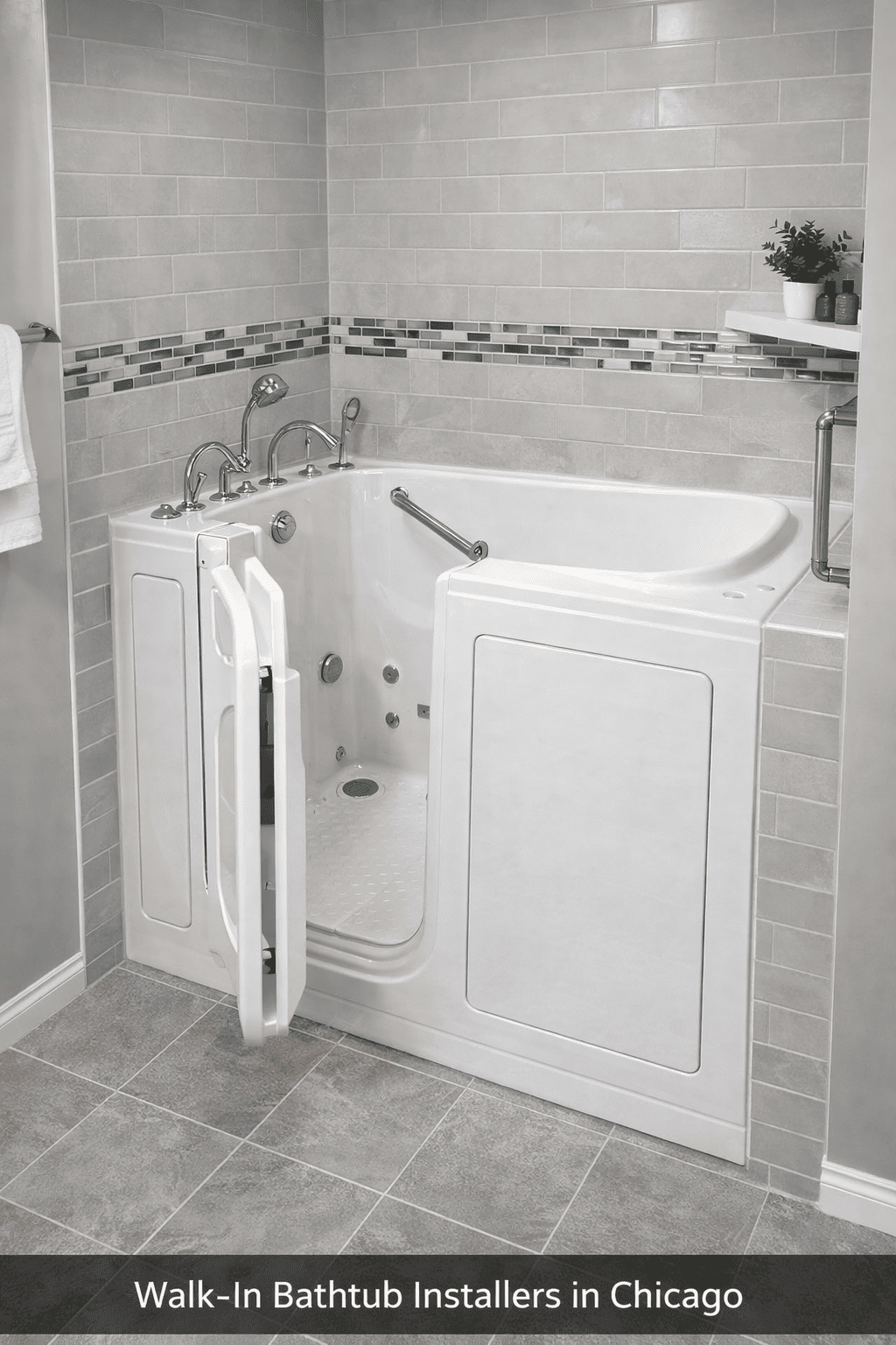 Walk-In Bathtub Installers in Chicago 60611