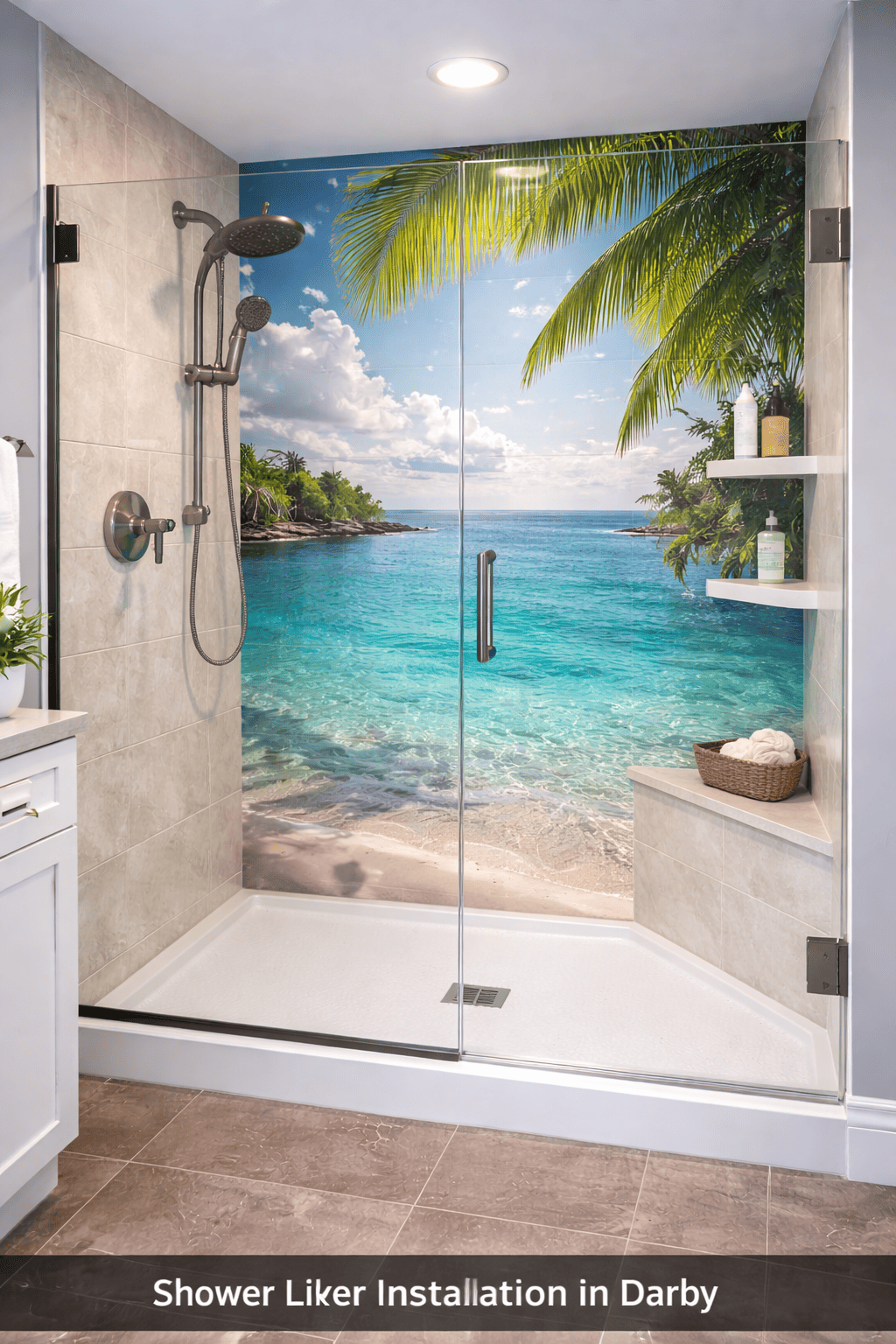 Shower Liner Installation in Darby 59829