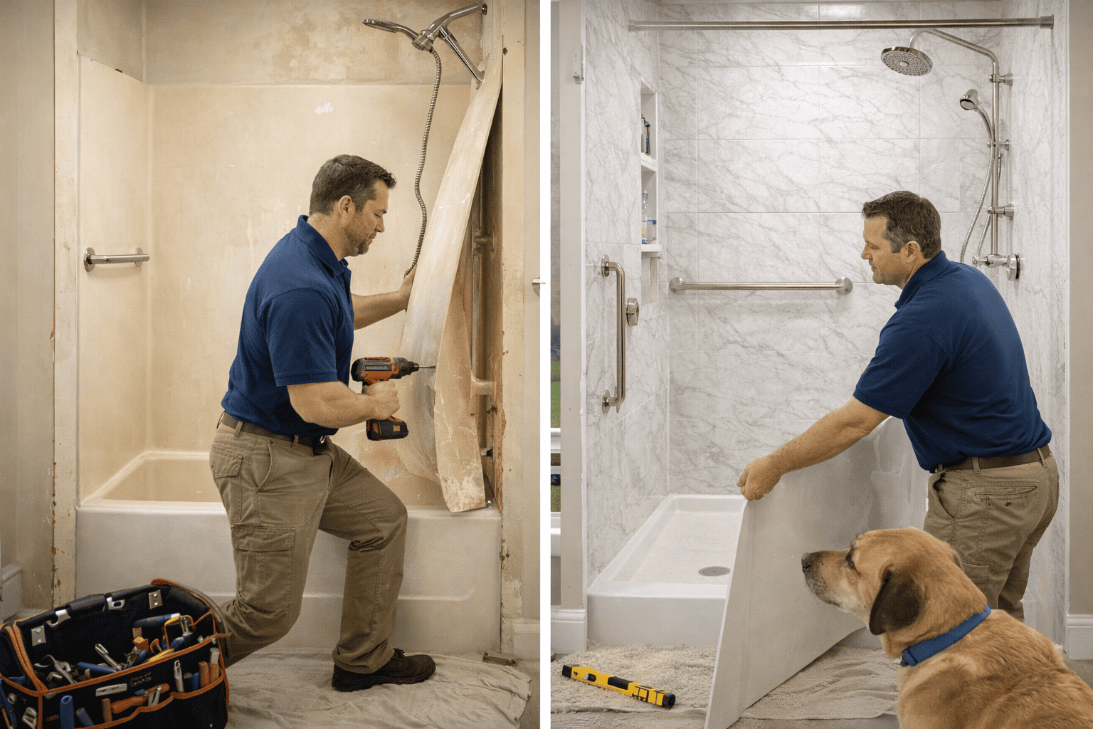 Shower Replacement in Bruno 72682